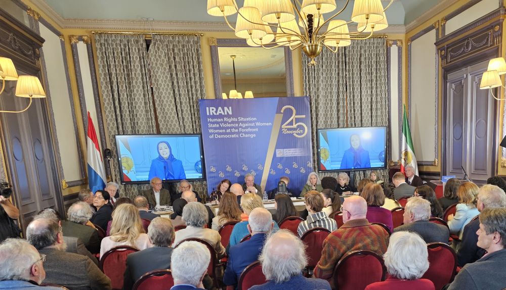 In The Hague, European lawmakers and human rights advocates condemn Iran’s abuses and express support for the women-led democratic resistance movement.
