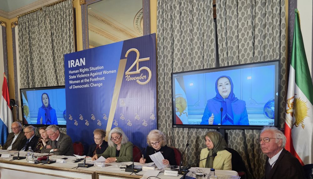 Maryam Rajavi Addresses the Conference in the Netherlands on IDEVAW – Nov 25, 2025