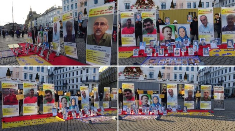 Copenhagen rally denounces Iran’s executions, marks 100th “No to Executions” week