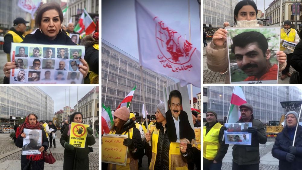 Gothenburg, Sweden – November 29, 2025: Supporters of the People’s Mojahedin Organization of Iran (PMOI/MEK) staged a rally against the Iranian regime’s dictatorship.