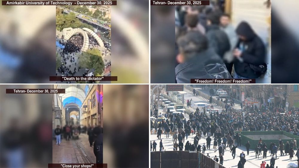 Iran’s bazaar strikes and student protests enter a third day nationwide, despite a heavy crackdown.