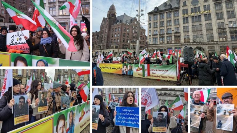 Iranians in Amsterdam support Iran’s uprising — January 3, 2026.