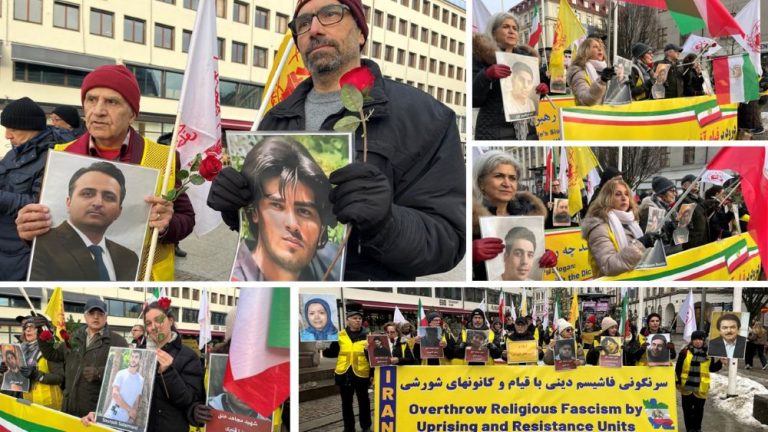 MEK supporters gathered in Gothenburg to express solidarity with the Iran uprising, voicing a clear message: no to dictatorship, yes to freedom and democracy.