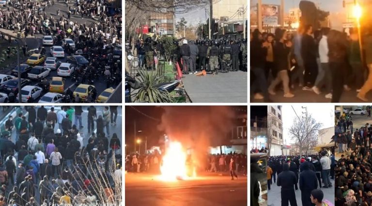 Iran protests intensify nationwide on day five, with expanded strikes and growing defiance amid economic collapse.