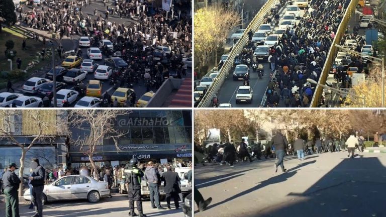 Iran protests day 4: Bazaar strikes and clashes rage nationwide against regime crackdown.