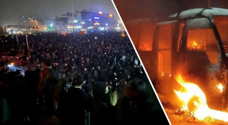 Day 19 uprising: Youth clash hit-and-run style against regime forces in Tehran neighborhoods amid week-long internet blackout.