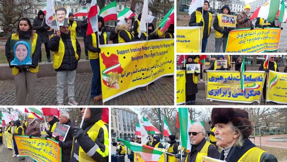 Sweden - Jan 24, 2026: Voices for freedom echo in Malmö as Iranians stand united with Iran’s uprising.