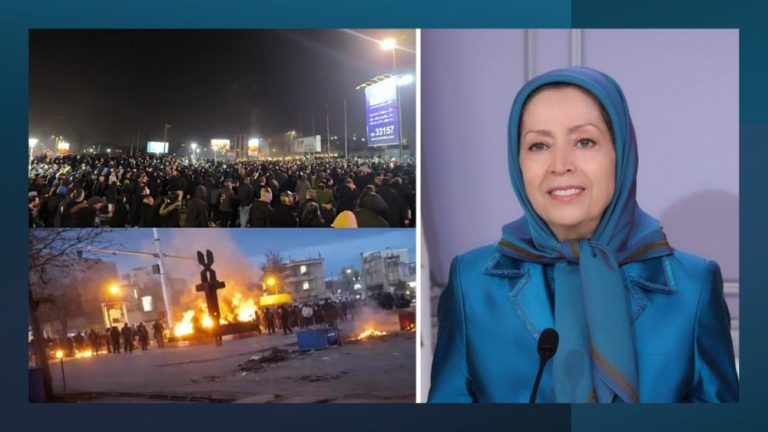 Maryam Rajavi salutes rebellious youths on Day 14 of Iran uprising, hailing their resolve to overthrow the regime after two weeks across 190 cities. (January 10, 2026)