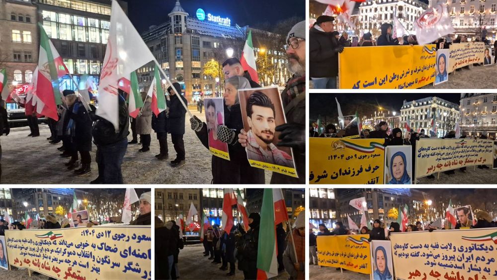 Iranians in Oslo support Iran’s nationwide uprising and stand united for freedom and democracy in Iran — January 6, 2026.