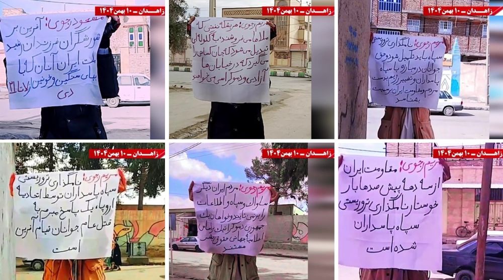 MEK Resistance Units raise their banners and voices against the IRGC and dictatorship, demanding freedom and a democratic republic.