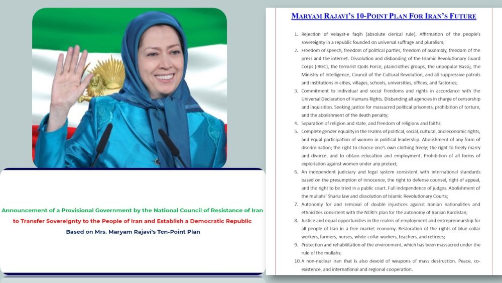 Announcement of a Provisional Government for a Democratic Republic of Iran.