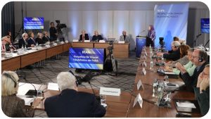 Participants attend the Berlin Conference on February 8, 2026, discussing support for Iran’s protests and the NCRI’s Ten-Point Plan for a democratic transition.