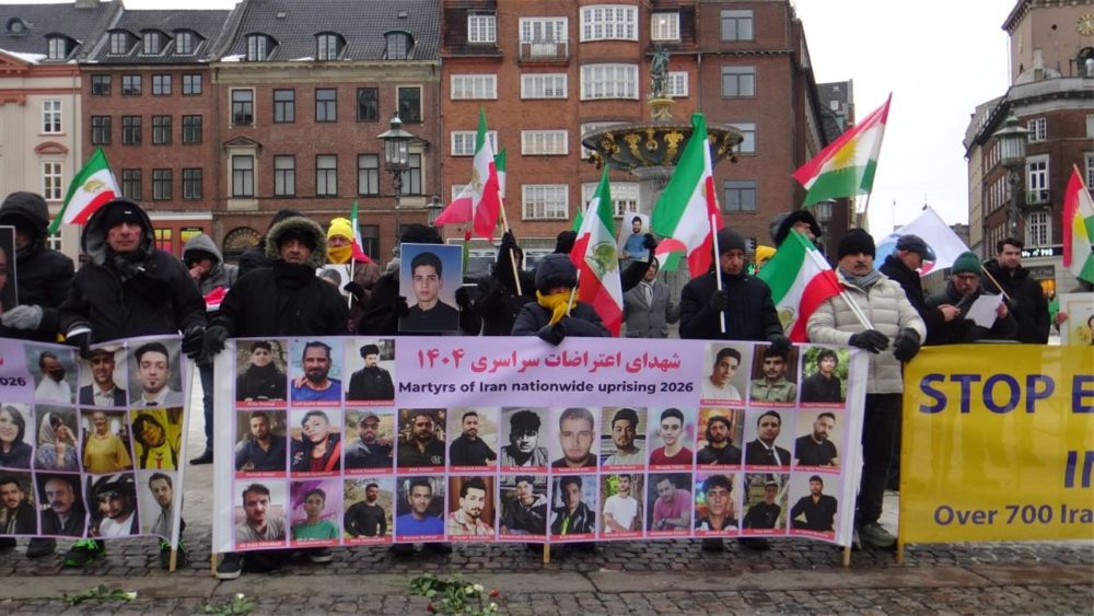 Supporters of the MEK honor Iran’s fallen protesters in Copenhagen, calling for justice and a democratic republic.