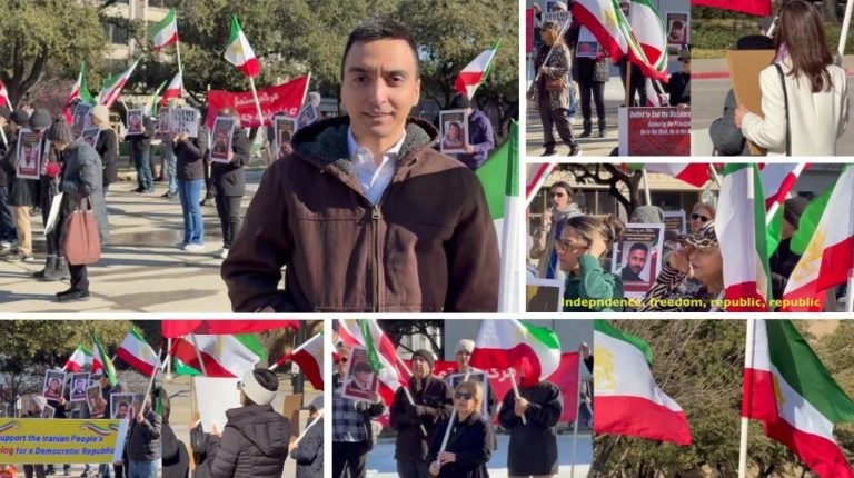 Dallas Iranian-American community rallies in solidarity with nationwide uprising in Iran, demanding freedom, justice, and regime change. #No2ShahNo2Mullahs