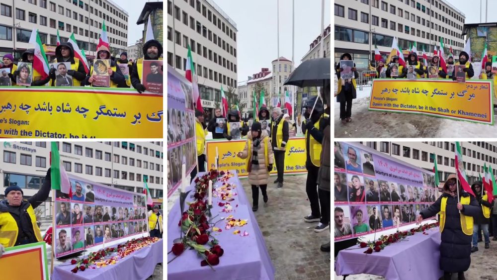 Freedom-loving Iranians in Gothenburg honor Iran’s uprising martyrs - February 21, 2026