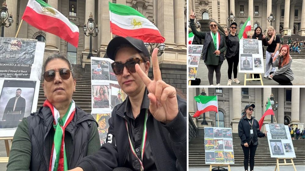 Iranians gather in Melbourne to honor January 2026 martyrs and support democratic change.