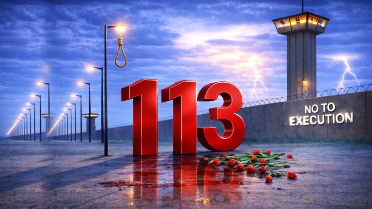 The “No to Execution Tuesdays” campaign in Iran enters its 113th week, with hunger strikes continuing across 56 prisons in protest against executions and human rights violations.