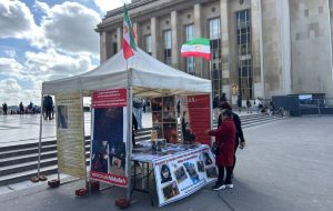 Paris exhibition in solidarity with Iran’s uprising, honoring its victims and calling for freedom for political prisoners.
