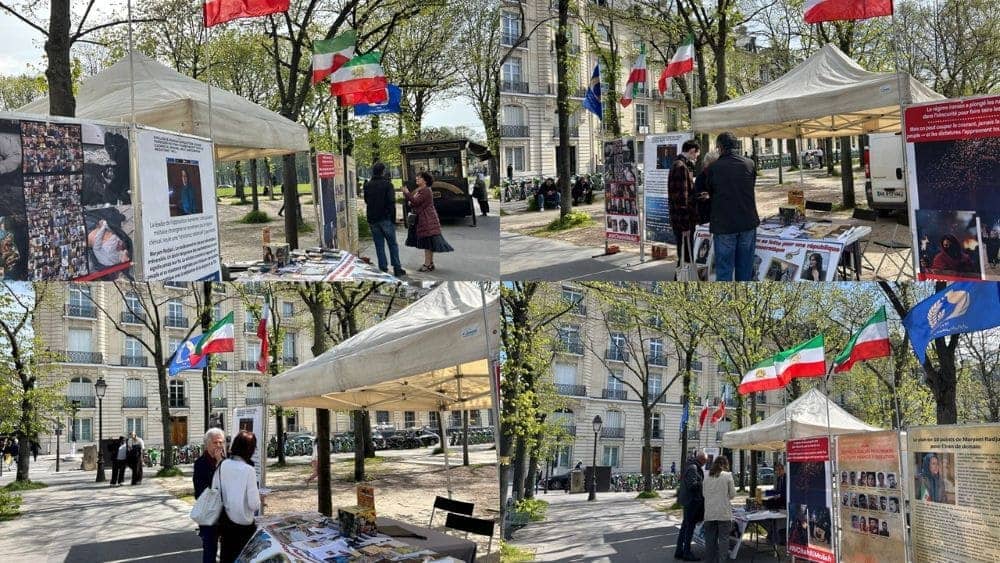 Paris exhibition stands in solidarity with Iran’s uprising, honors its victims, and calls for the freedom of political prisoners.