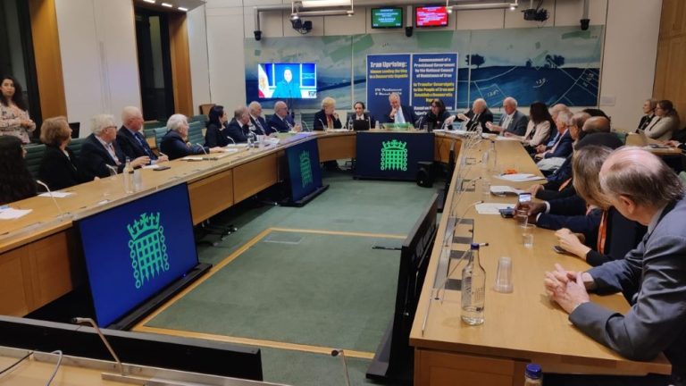 UK MPs and international legal experts attend a conference supporting the NCRI’s provisional government and Maryam Rajavi’s Ten-Point Plan for a democratic Iran.