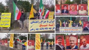 Day 44 in Berlin: Protesters rally against executions in Iran, calling for decisive international action.