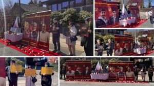 Iranian Resistance supporters in Copenhagen pledge to continue the struggle for freedom and democracy.
