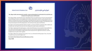 Maryam Rajavi welcomes Iran war ceasefire, calling for peace and freedom