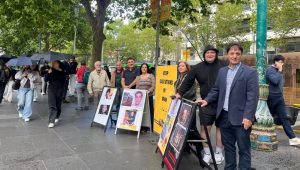 Supporters of the Iranian Resistance in Melbourne called for the abolition of the death penalty and the release of political prisoners in Iran.