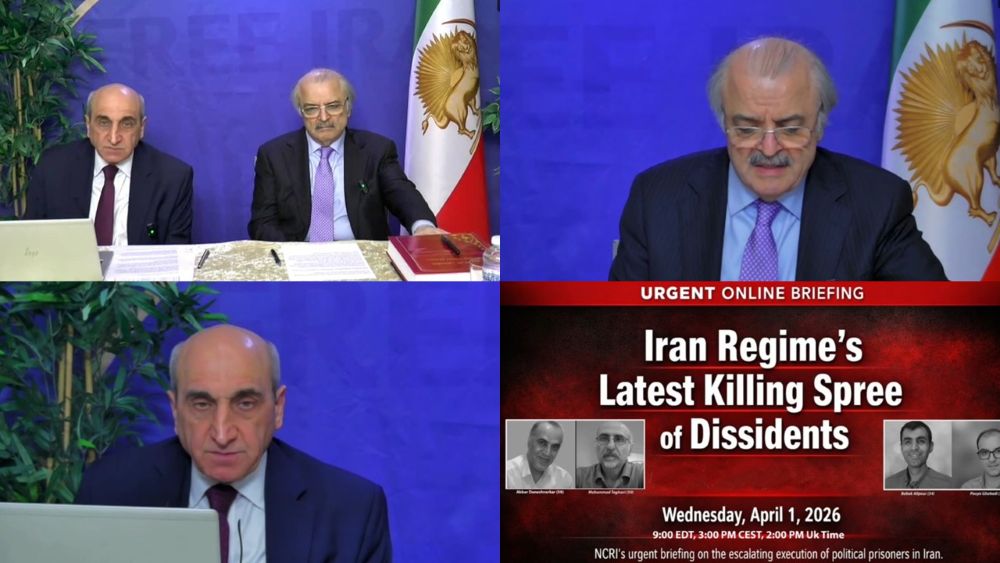 NCRI warns of rising executions in Iran during online press briefing.