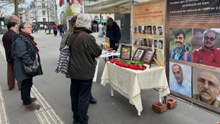 Paris rally condemns executions and warns of looming threats to Iran’s political prisoners.