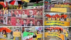 Gothenburg rally condemning Iran’s executions and calling for action against the mullahs’ regime, as protesters voice support for a democratic republic in Iran.