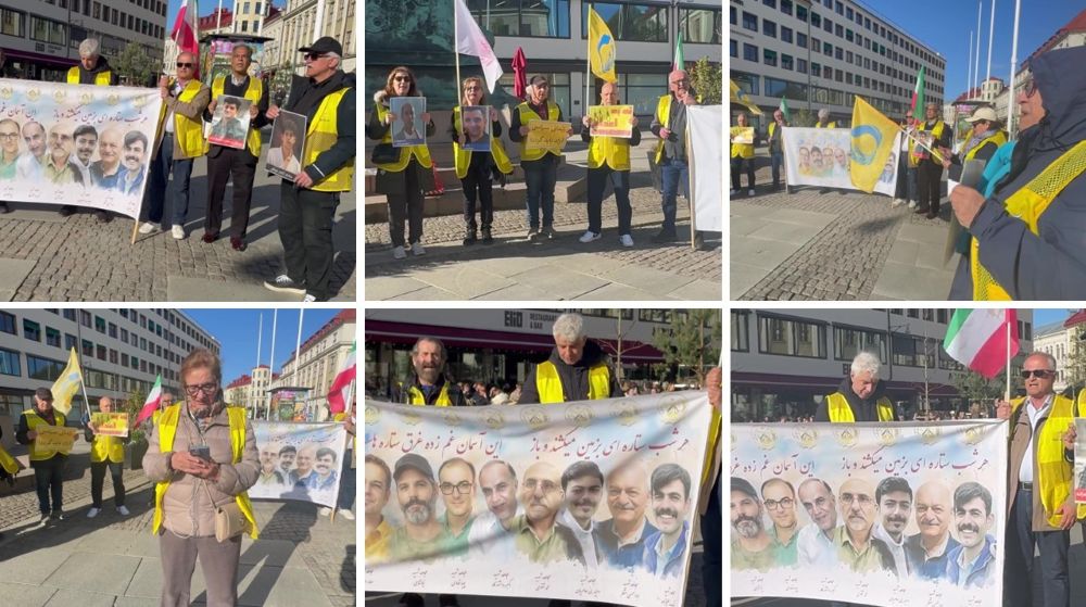 Sweden – May 5, 2026: MEK supporters in Gothenburg marked 119 weeks of #NoToExecutionTuesdays.