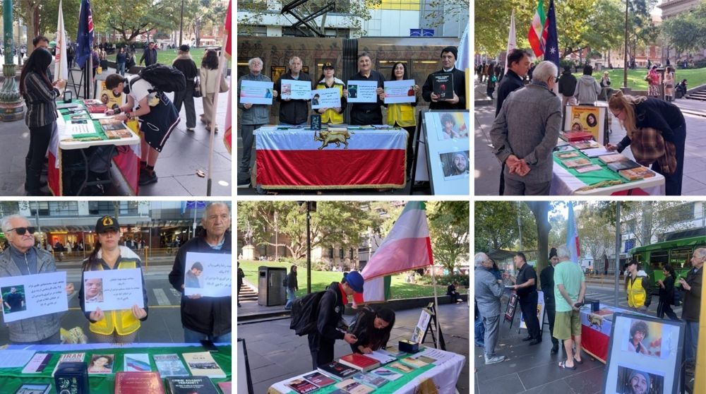 Melbourne rally of Iranian Resistance supporters called for global action against executions in Iran and freedom for political prisoners.