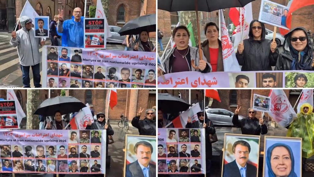 MEK supporters in Aarhus call on Iranians to join the June 20 Free Iran Rally in Paris.