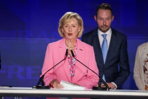 Canadian MP Judy Sgro condemns Iran’s repression and voices support for a democratic transition at Free Iran 2026 Summit.