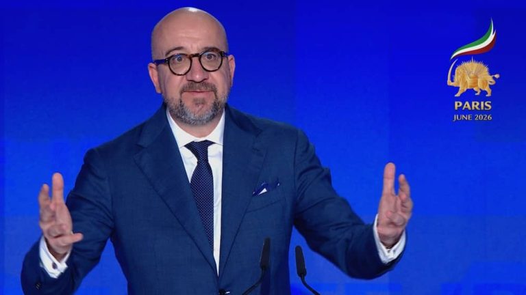 Charles Michel urges the world to end appeasement of Tehran and stand with the Iranian people for freedom and democracy.