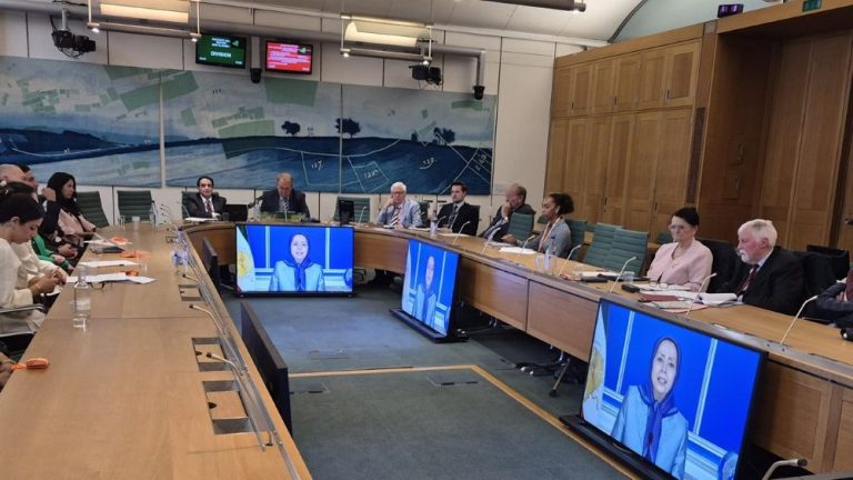 UK Parliament conference backing a democratic republic for Iran and calling for IRGC proscription.