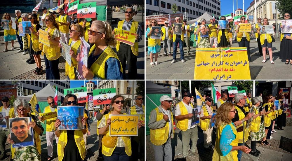 Sweden – June 23, 2026: MEK supporters in Gothenburg marked 126 weeks of #NoToExecutionTuesdays.