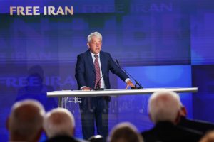 John Bercow speaks at the Free Iran 2026 World Summit in Paris, backing democratic change and rejecting both dictatorship and monarchy in Iran.