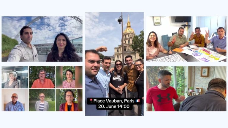 MEK supporters in various countries call on Iranians to join the June 20 Free Iran Rally in Paris.
