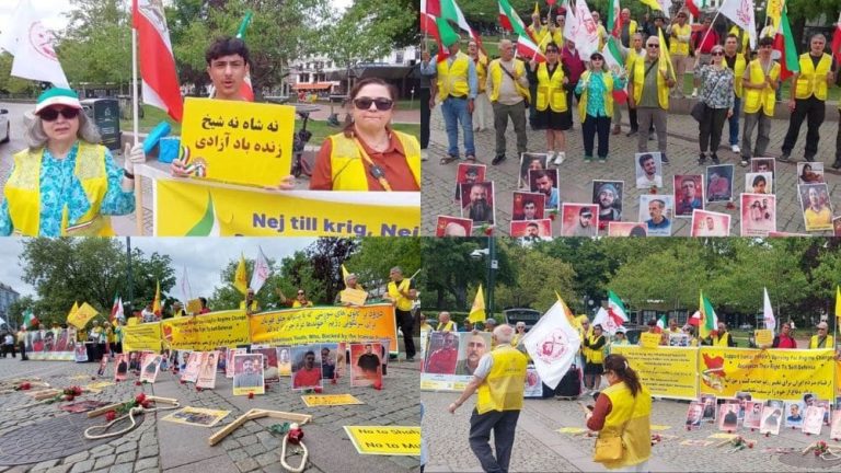 MEK supporters in Malmö rallied to protest executions in Iran and call for participation in the June 20 Free Iran Rally in Paris, advocating democratic change in Iran.
