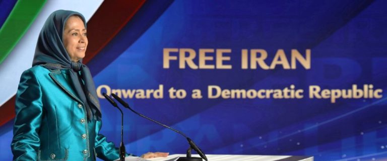 Maryam Rajavi addresses the Free Iran Summit 2026 in Paris, outlining the Iranian Resistance’s roadmap for democratic change.