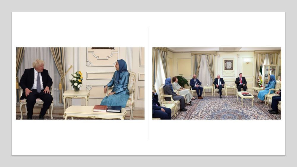 Maryam Rajavi meets with leading international political figures to discuss Iran’s future and the Iranian people’s quest for freedom and democracy.