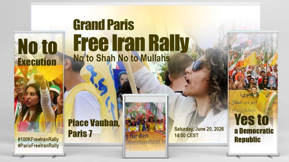More than 260 international organizations back the Paris Free Iran Rally on June 20.