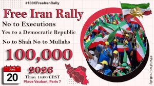 Join the Paris Free Iran Rally and stand in solidarity with the Iranian people in their struggle for freedom and democracy — #100KFreeIranRally