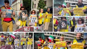 Sweden – July 7, 2026: MEK supporters in Gothenburg marked 128 weeks of #NoToExecutionTuesdays.