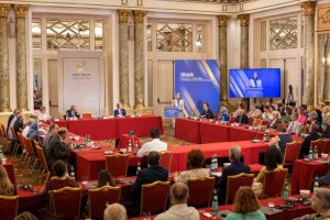 Maryam Rajavi and European political leaders at the “Iran Beyond War, the Power of the People” conference in Rome, July 17, 2026.