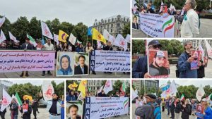 Oslo rally participants welcome the UK’s IRGC terror designation and honor victims of Iran’s repression.