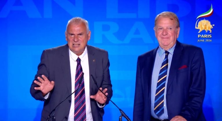 Paulo Casaca reaffirms support for the Iranian Resistance at the Free Iran 2026 Summit.