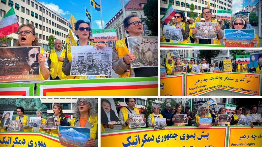 Iranian community in Gothenburg gathers to commemorate Iran’s Constitutional Revolution.